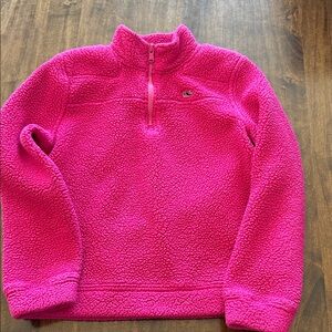 Vibrant Pink Fleece with Whale Logo